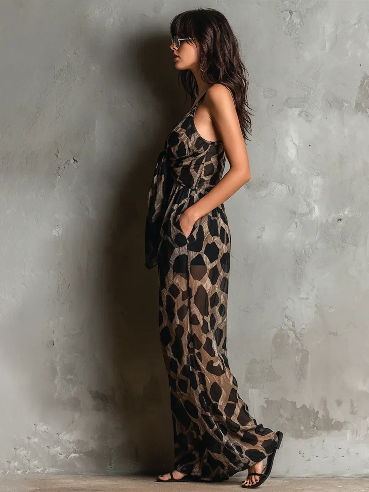 Mono Constance Estampado de Leopardo